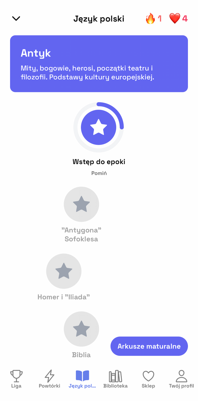 Czas na Maturę - aplikacja maturalna